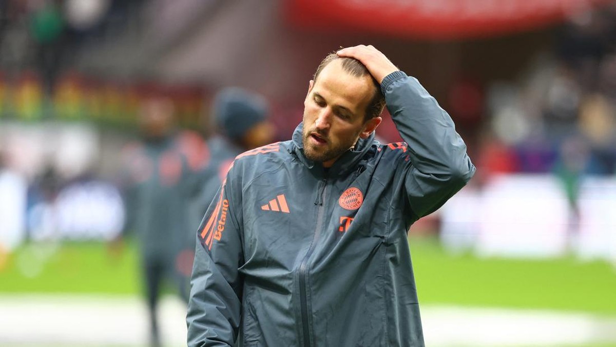 Harry Kane belum berminat balik ke Premier League. (REUTERS/Kai Pfaffenbach)