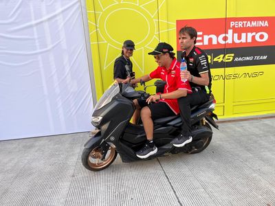 Kala Pebalap MotoGP Pakai Motor Harian di Sirkuit Mandalika