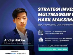 Saatnya jadi Multibagger! Ikuti Kelas Saham Bareng Andry Hakim di FITClass