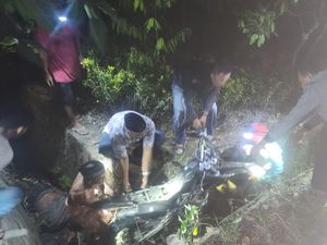 Kepala Dusun di Bulukumba Tewas Usai Motor Masuk Parit gegara Hilang Kendali Kepala Dusun di Bulukumba Tewas Usai Motor Masuk Parit gegara Hilang Kendali