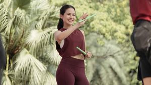 Momen Maudy Ayunda Perdana Coba Poundfit