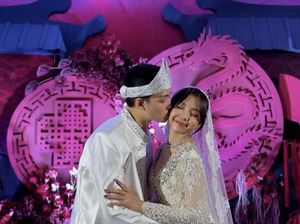 8 Foto Pernikahan Meyden Bocah Kosong, Pakai Kebaya dan Busana Oriental