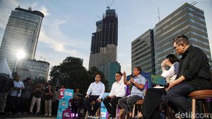 Potret Bahlil dkk Bahas Energi Bersih di Sarinah