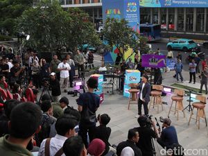 Musik dan Komedi Meriahkan Diskusi Energi detikSore di Sarinah Musik dan Komedi Meriahkan Diskusi Energi detikSore di Sarinah