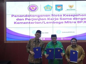 Dorong Ekosistem Halal, BPJPH Teken Kerja Sama dengan 10 Mitra Strategis Dorong Ekosistem Halal, BPJPH Teken Kerja Sama dengan 10 Mitra Strategis
