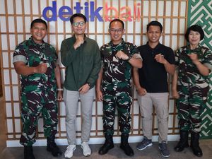 Perkuat Silaturahmi, Kapendam IX/Udayana Kunjungi Kantor detikBali Perkuat Silaturahmi, Kapendam IX/Udayana Kunjungi Kantor detikBali
