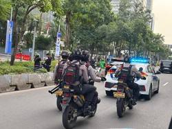 Polda Metro Gelar Patroli Skala Besar Susuri Jalan-jalan Jakarta