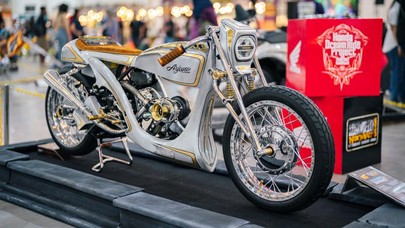 Ketika Honda Stylo 160 Dirombak Total Jadi Naked Bike Bergaya Neo Boardtracker