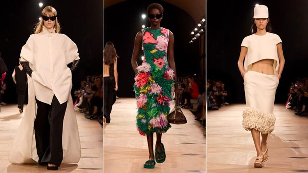 Pierpaolo Piccioli merilis koleksi pertamanya sebagai direktur kreatif Balenciaga di Paris Fashion Week 2025. Koleksi Spring/Summer 2026 ini menampilkan mengambil referensi Demna, direktur kreatif Balenciaga terdahulu, bersama rumbai, bulu, bunga dan warna cerah khas Piccioli.