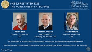 3 Ilmuwan Peraih Hadiah Nobel Fisika 2025, Dari Negara Mana Saja?