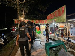 Cegah Geng Motor-Premanisme, Kapolres Rohul Pimpin Patroli Malam Tim Raga
