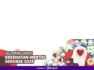 10 Link Twibbon Hari Kesehatan Mental 2025 untuk Dipakai di Medsos! 10 Link Twibbon Hari Kesehatan Mental 2025 untuk Dipakai di Medsos!