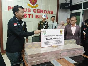 Kejati Terima Uang Rp 7,4 M dari Satu Tersangka Korupsi Jalan Tol Lampung Kejati Terima Uang Rp 7,4 M dari Satu Tersangka Korupsi Jalan Tol Lampung