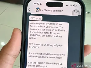 Modus Teror 3 Sekolah Internasional: Pakai Nomor +234, Minta Tebusan Kripto Modus Teror 3 Sekolah Internasional: Pakai Nomor +234, Minta Tebusan Kripto