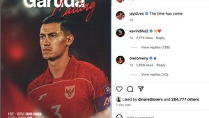 Jay Idzes Sampai Maarten Paes Gelorakan Semangat di Instagram