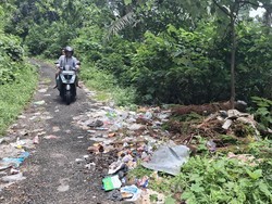 Wisata Bukit Sulap Lubuklinggau Dipenuhi Tumpukan Sampah