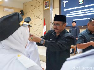 Pesan Tegas Asep Japar Saat Lantik 293 Pejabat Pemkab Sukabumi