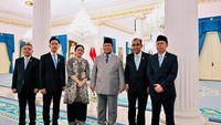 Dasco Unggah Momen Kompak Prabowo-Gibran Bareng Pimpinan Parlemen