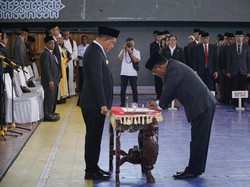 Lantik 617 Pejabat Pemprov NTT, Gubernur Ingatkan Jangan Kerja Asal-asalan