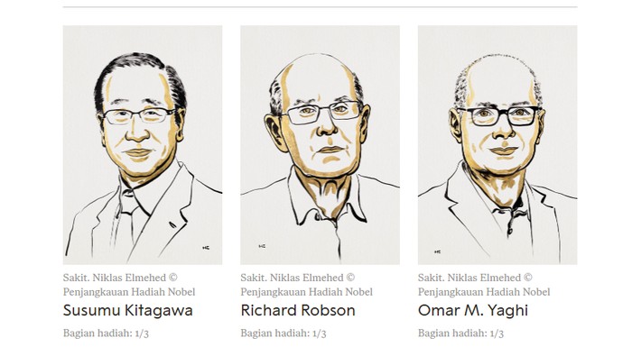 Kisah Inspiratif di Balik 3 Peraih Nobel Kimia Tahun Ini