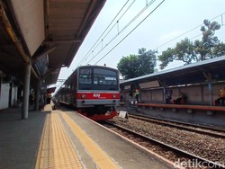 Selain Gangguan Listrik, Jalur Stasiun Kebayoran-Pondok Ranji Terendam Banjir