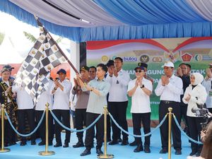 Tanam Serentak, 1.268 Ton Jagung Dilepas Polri untuk Bulog