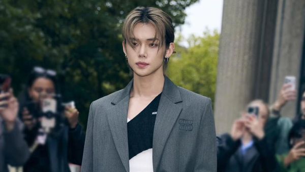 Yeonjun TXT Tampil Memukau di Paris, Jadi Idol Pria Pertama Wakili Miu Miu