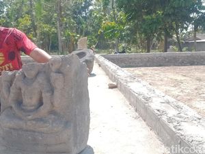 Arca dan 8 Batu Candi di Jagalan Dievakuasi ke Museum Klaten Arca dan 8 Batu Candi di Jagalan Dievakuasi ke Museum Klaten