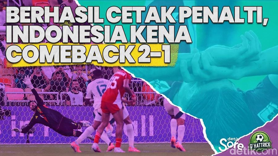 Video: Hukuman Salah Clearance dari Pemain Indonesia di Babak Pertama