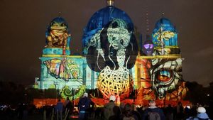 Kota Berlin Berubah Jadi Galeri Seni Saat Festival of Lights