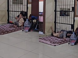 Momen Haru Kala Polisi di Jambi Beri Waktu Tahanan Peluk Anak
