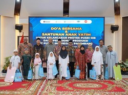 Asa Doa dari Anak Yatim agar Proyek Pabrik Pusri IIIB Berjalan Lancar Asa Doa dari Anak Yatim agar Proyek Pabrik Pusri IIIB Berjalan Lancar