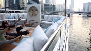 Sensasi Pilates di Kapal Pesiar Dubai