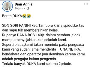 Kepsek di Bima Bantah ATK Minim meski Dapat Dana BOS Rp 140 Juta/Tahun Kepsek di Bima Bantah ATK Minim meski Dapat Dana BOS Rp 140 Juta/Tahun