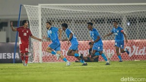 Indonesia U-23 Vs India: Garuda Muda Kalah 1-2