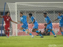 Indonesia U-23 Vs India: Garuda Muda Kalah 1-2