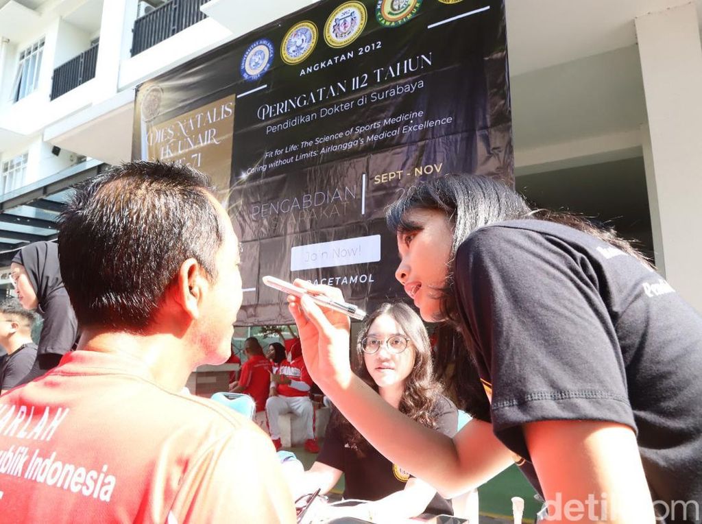 Kejati Jatim Gelar Pemeriksaan Kesehatan Bareng FK Unair Kejati Jatim Gelar Pemeriksaan Kesehatan Bareng FK Unair