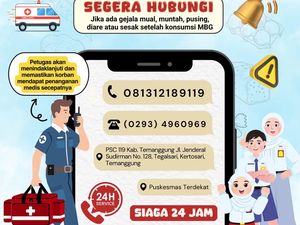 Pemprov Jateng Buka Hotline Aduan Keracunan Menu MBG