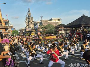 Kesenian Rudat Buka Gelaran Klungkung Heritage Festival