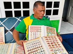 Cerita Zainal Koleksi Ribuan Prangko dari Surat yang Terbuang Sejak 1998
