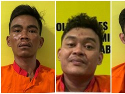 Detik-detik 2 dari 3 Pelaku Begal di Palembang Ditembak Polisi
