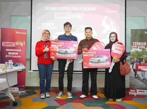 Telkomsel Serahkan Grand Prize BYD Dolphin ke 13 Pemenang SIMPATI HOKI Telkomsel Serahkan Grand Prize BYD Dolphin ke 13 Pemenang SIMPATI HOKI