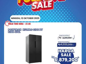 Beli Kulkas Jumbo di Transmart Full Day Sale Bisa Dapat Diskon Rp 2,4 Juta
