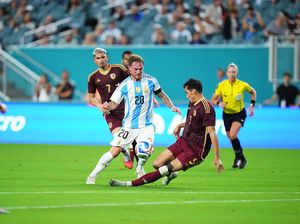Argentina Vs Venezuela: Tanpa Messi, Albiceleste Menang 1-0 Argentina Vs Venezuela: Tanpa Messi, Albiceleste Menang 1-0