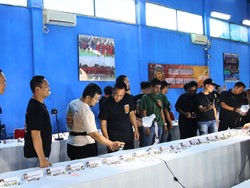 HUT ke-80, Brimob Polda Metro Gelar Kontes Batu Nusantara di Cipinang