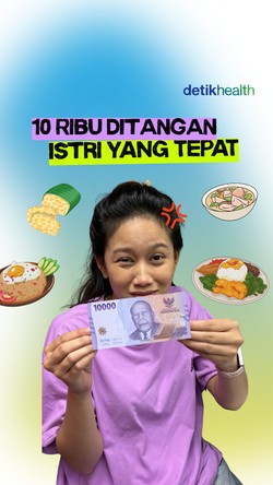 Video Tren Viral 10 Ribu di Tangan Istri yang Tepat: Kenyang Doang, Gizi Aman?