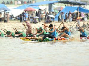 Hari Kedua Pacu Jalur HUT ke-26 Kuansing, Kapolres Pastikan Situasi Aman