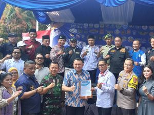 Kapolres Jakut Hadiri Deklarasi Damai-Doa Bersama Bareng Warga Kapolres Jakut Hadiri Deklarasi Damai-Doa Bersama Bareng Warga