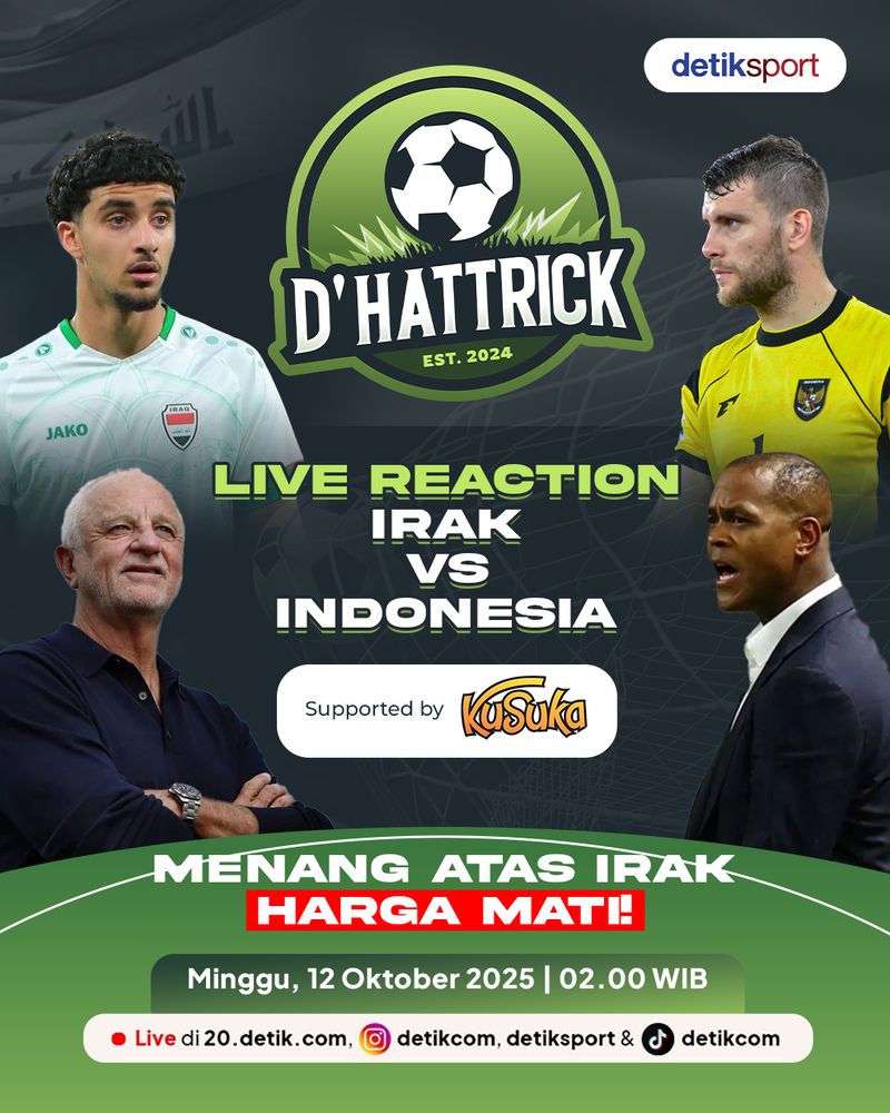 Live Reaction Irak vs Indonesia