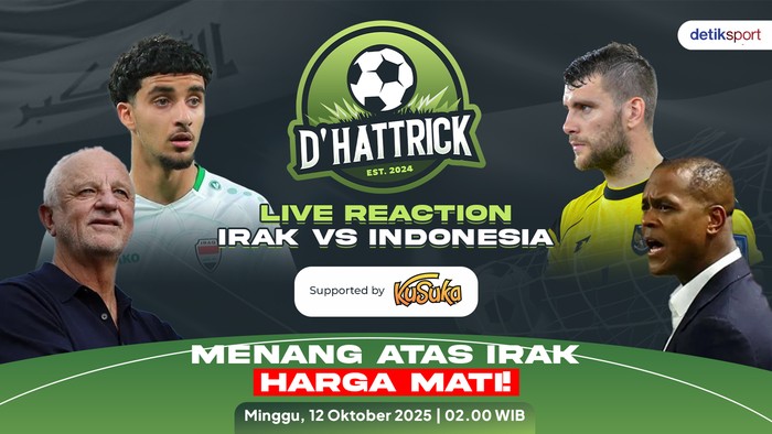 Live Reaction Irak vs Indonesia